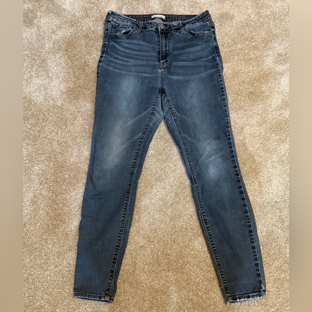 Kiki Larue Classic Dark Blue Skinny Jeans